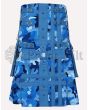 Blue Camo Kilt