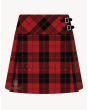 Campbell Red Tartan Kilt For Women