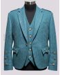 Lovat Blue Tweed Kilt Jacket
