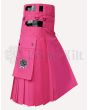Mens Pink Kilt