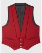 Red Prince Charlie Vest