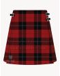Ramsay Red Tartan Kilt For Women