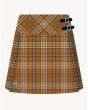 Tennessee Volunteer Orange Tartan Kilt For Women