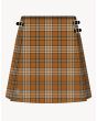 Tennessee Volunteer Orange Tartan Kilt For Women