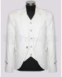 White Argyle Jacket