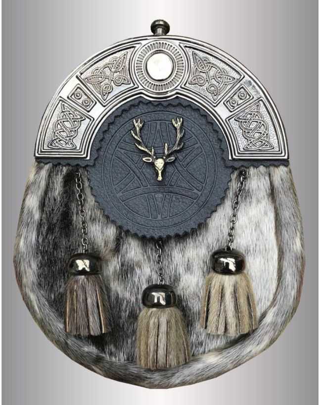 Stag Head Sporran