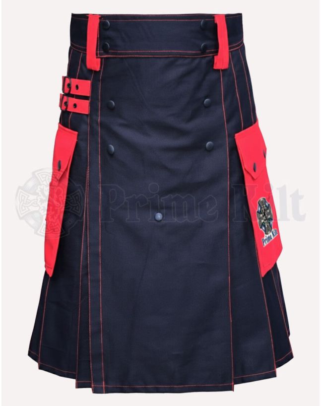 black and red kilt