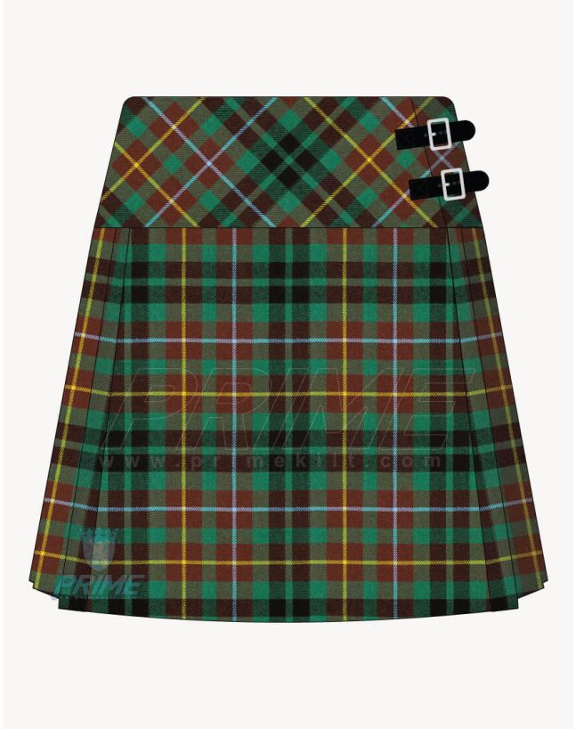 Buchanan Hunting Tartan Kilt for Women