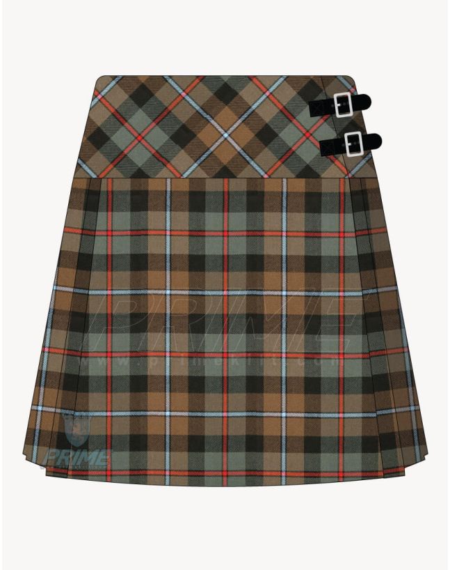 Campbell of Cawdor Weathered Tartan Kilt for Women