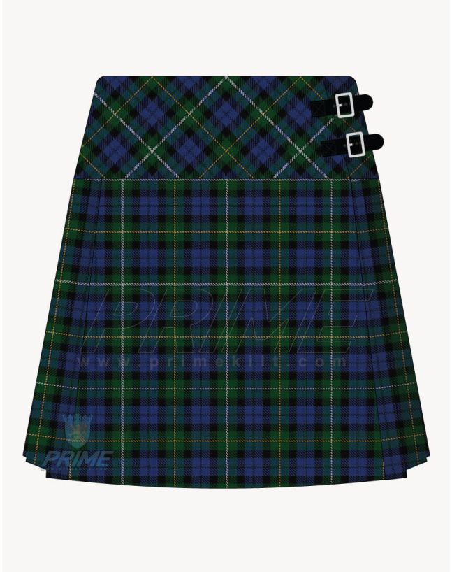 Campbell of Loudoun Tartan Kilt for Women