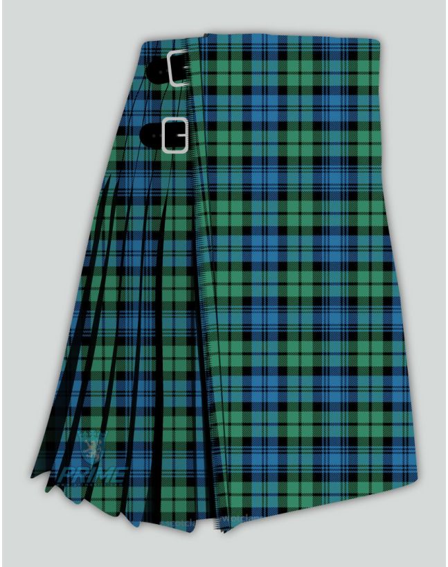 Campbell Tartan Polyviscose Kilt, Polyviscose Kilt