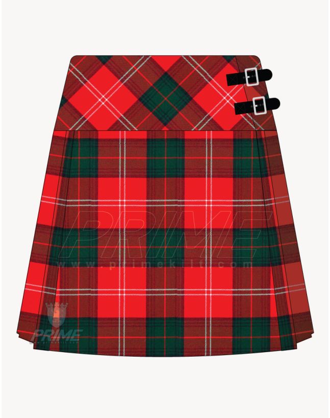 Chisholm Tartan Kilt for Women
