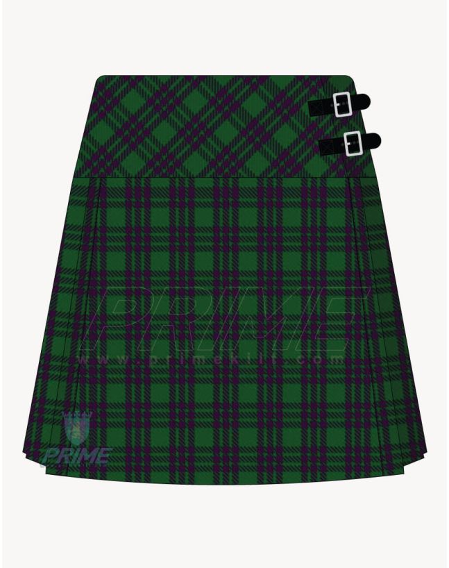 Elphinstone Tartan Kilt For Women