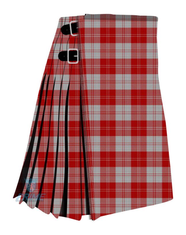 erskine red tartan kilt