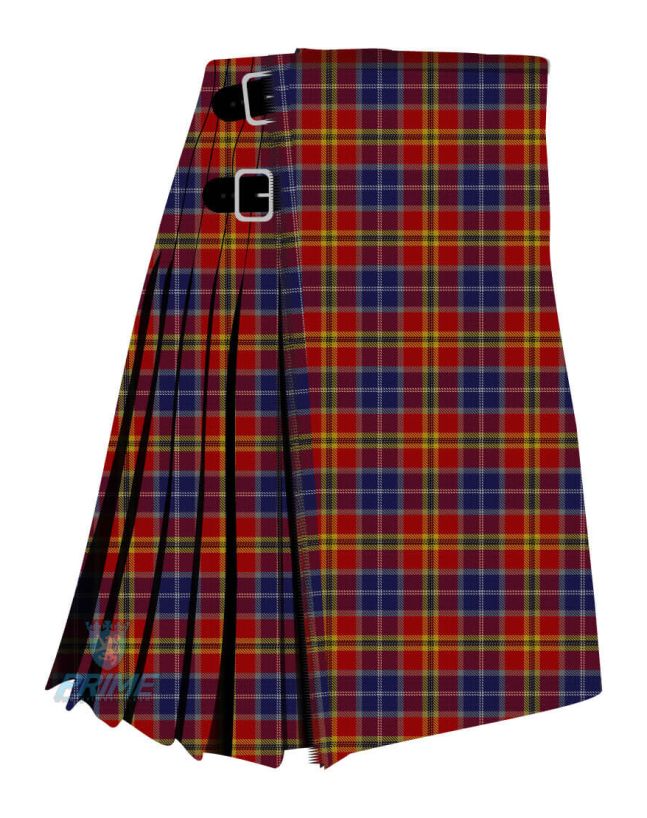 lermontov tartan kilt