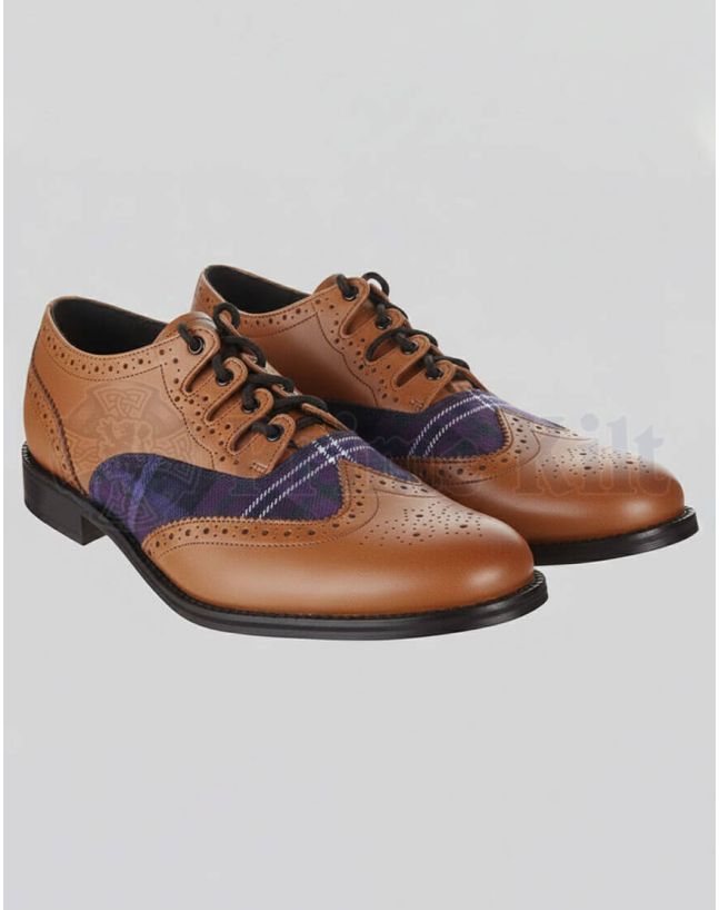 Leather Ghillie Brogues