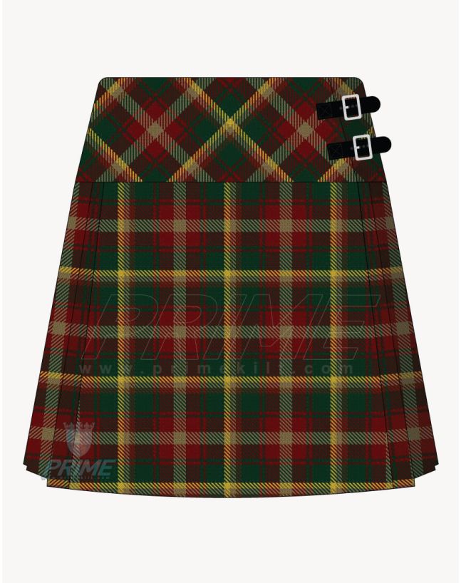 Maple Leaf Tartan Skirt