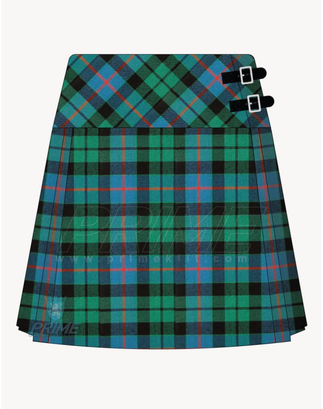Morriso Ancient Tartan Kilt For Women