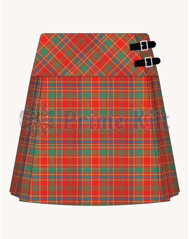 Munro Ancient Tartan Kilt For Women