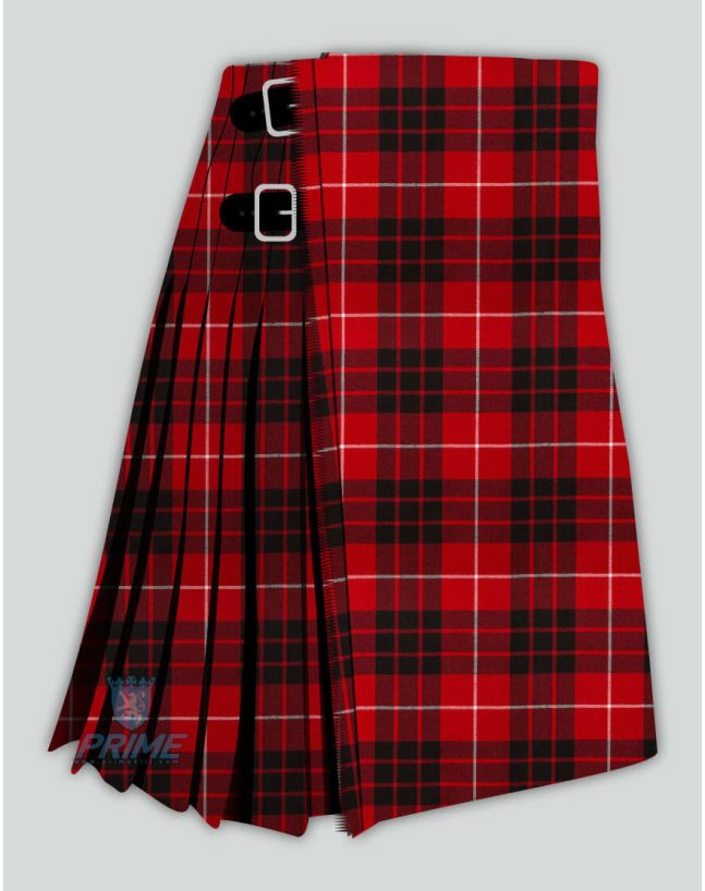 Munro Black and Red Tartan Kilt