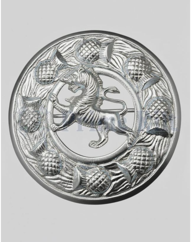 Rampant Lion Brooch