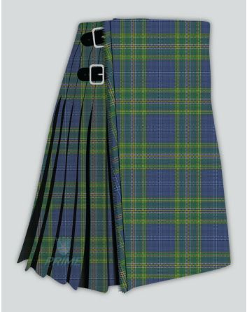 All Ireland Blue Tartan Kilt