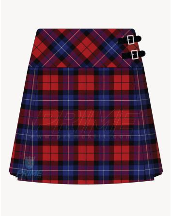 Baillie Modern Tartan Kilt For Women