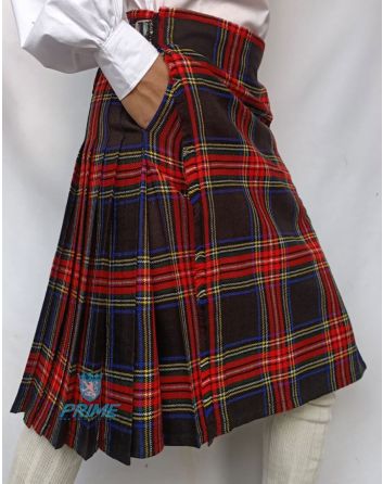 Black Stewart Tartan Kilt