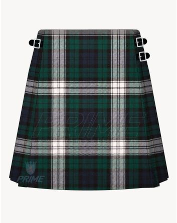 Black Watch Tartan Mini Skirt 