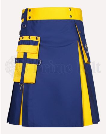 Blue and Yellow Kilt