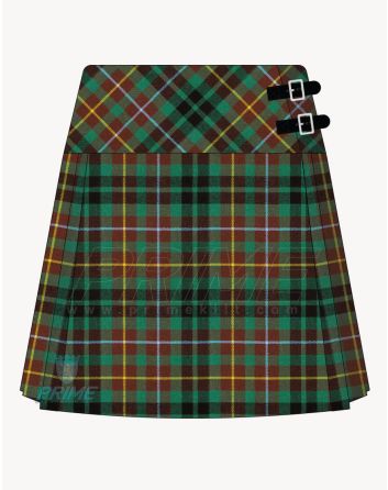 Buchanan Hunting Tartan Kilt for Women