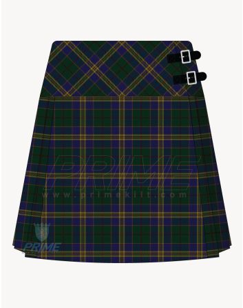 County Kilkenny Tartan Kilt For Women