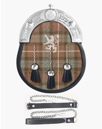 Fraser Weathered Tartan Sporran