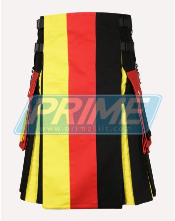 German Flag Cotton Hybrid Utility Kilt