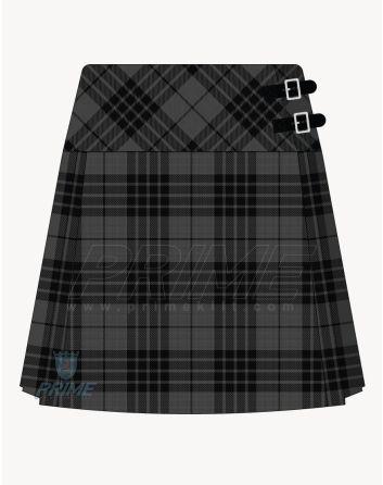 Grey Tartan Skirt