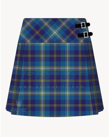 Halsween Tartan Kilt For Women
