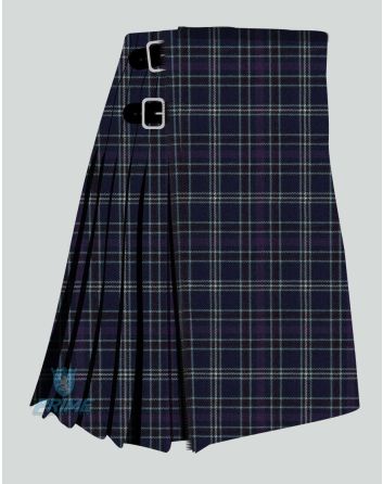 Hebridean Loch Herringbone Tartan Kilt