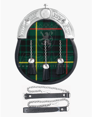 Hunting Stewart Tartan Sporran