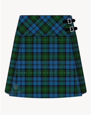 Kerr Hunting Tartan Kilt For Women