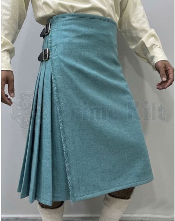 Lovat Blue Wool Kilt