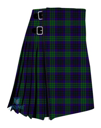 Lumsden Green Tartan Kilt