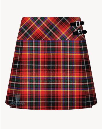 Macinnes Red Tartan Kilt For Women