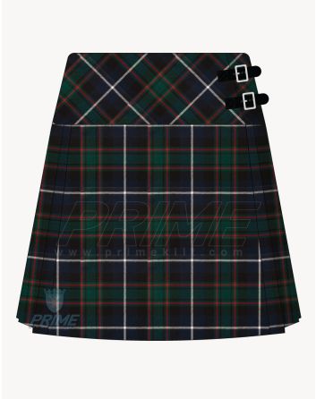 MacRae Hunting Modern Tartan Kilt for Women