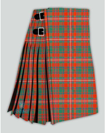 Mckinnor Red Ancient Tartan Kilt