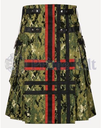Mens Camo Kilt