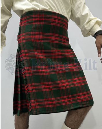 Menzies Green Modern Tartan Kilt