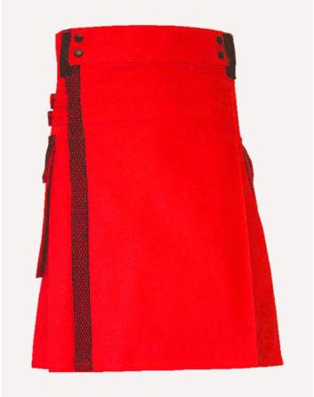 Mesh Styled Pocket Hybrid Utility Kilt