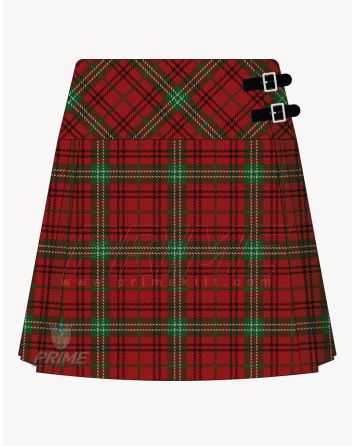 Morrison Red Tartan Kilt for Women