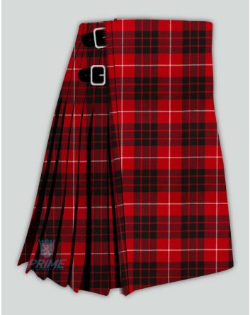 Munro Black and Red Tartan Kilt