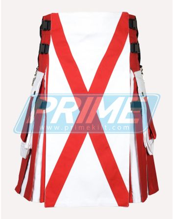 Northern Ireland Flag Cotton Hybrid Utility Kilt